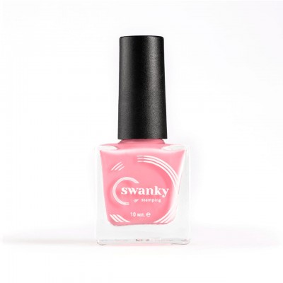 Swanky Stamping, Лак для стемпинга №013 - Светло-розовый (10 мл)