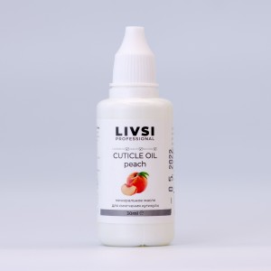 Cuticle oil mineral peach (30 мл) LIVSI