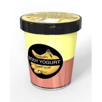 Крем-йогурт для тела "Банан". 210 г