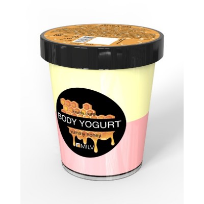 Крем-йогурт для тела "Мёд". 210 г			
