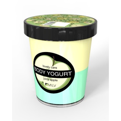 Крем-йогурт для тела "Яблоко". 210 г				
