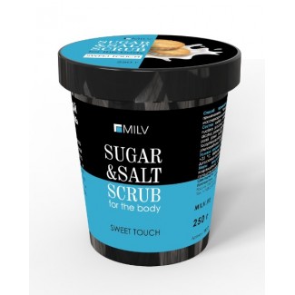 Сахарно-солевой скраб для тела «Печенье». 290 г	