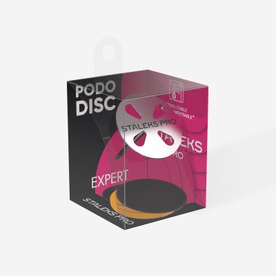 Диск педикюрный PODODISC EXPERT L в комплекте со сменным файлом 180 грит 5 шт (25 мм)