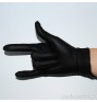 Перчатки нитриловые неопудренные, размер S, 47-50 пар (05 Черные)