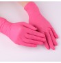 Перчатки mediOK (Nitrile) нитриловые , неопудреные, розовая, размер S, 50 пар