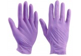 Перчатки mediOK (Nitrile) нитриловые , неопудреные, фиолетовая, размер S, 50 пар