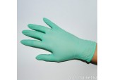 Перчатки нитриловые неопудренные, размер S, 47-50 пар (06 Зеленые)
