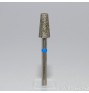Б807-10-03 Насадка алмазная усеченный конус, синяя (средняя зернистость), Ø 0,48