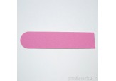 Одноразовый файл для маникюра 180 грит ТОНКИЙ (розовый) 8 см (в упаковке 10 шт.)