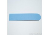Одноразовый файл для маникюра (мелкая крошка) 240 грит ТОНКИЙ (голубой) 8 см (в упаковке 10 шт.)