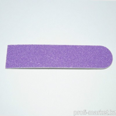 Одноразовый файл для маникюра (крупная крошка) 100 грит (фиолетовый) 8см с уплотнителем (в упаковке 10 шт.)