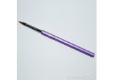 Кисть для дизайна акрилом Premium Metallic violet Kollinsky Nail Art coll. VELENA #8 K натуральная