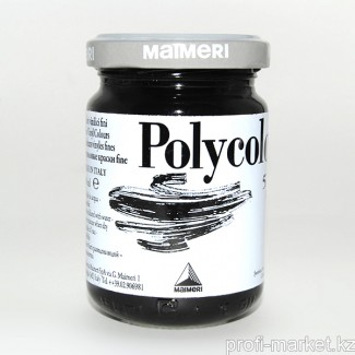 Акриловая краска Polycolor, 140 мл, черный