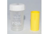 Переводная фольга для дизайна ногтей 1,2м  №86 "Velena" (желтый матовый)