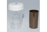 Переводная фольга для дизайна ногтей 1,2м  №137 "Velena" (черный кофе матовый)