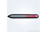 Пилка с цветной ручкой и крист. Сердечки 135 мм